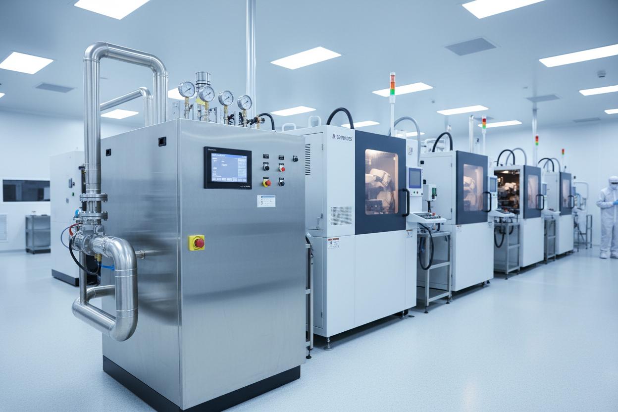 Small Chiller Selection for Semiconductor Manufacturing Equipment
