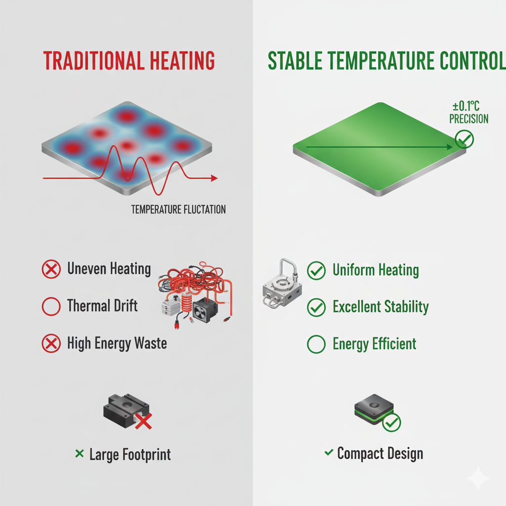 semiconductor wafer processing equipment heating module application case