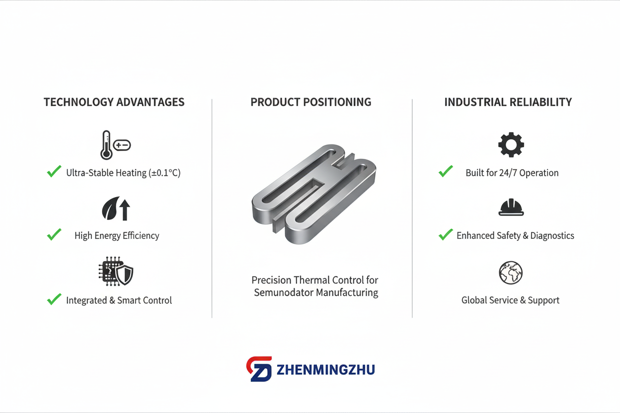 working principle of semiconductor equipment heating module step by step