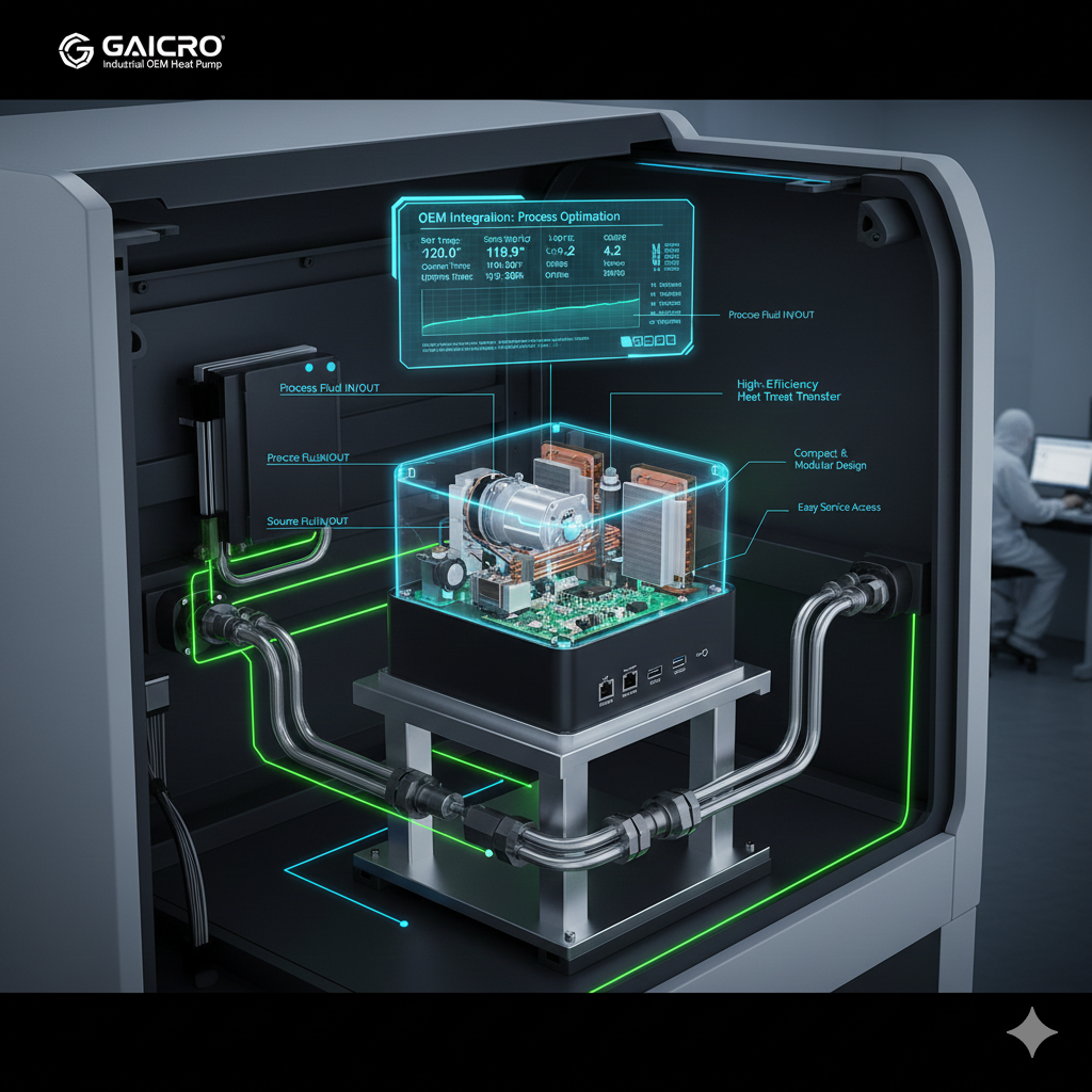 working principle of oem high temperature heat pump for industrial heating