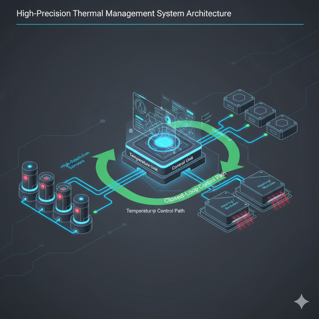 high precision temperature control system architecture for industrial equipment