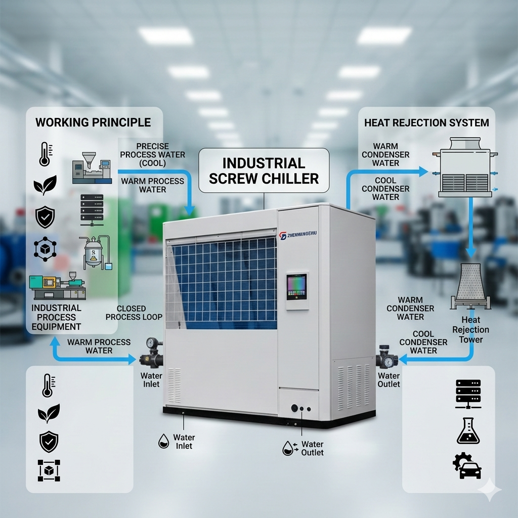 industrial screw chiller